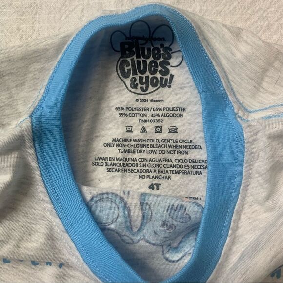 Boys T-Shirt and Shorts Blue’s Clues 4T - Picture 3 of 5